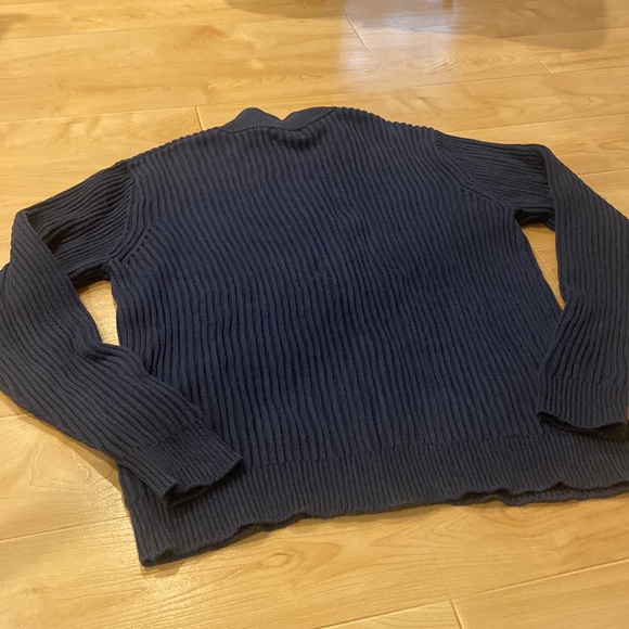 L.L. Bean mock neck zip up sweater - Picture 5 of 6